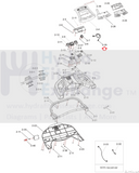 Used Circle Fitness CIR-TM6000AC-G1 Treadmill Magnetic Safety Key Lanyard F900013-007-hydrafitnessparts