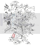 Used Cycle Screw 8 X 13MM 242356-hydrafitnessparts