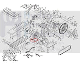 Used Elliptical Resistance Motor Brake Tensioner 308036-hydrafitnessparts