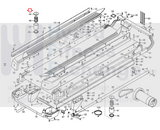 Used Epic A30T A35T A42T t6.2 t6.2 PRO3000 Treadmill Mid Shock Absorb Base Cap 325030-hydrafitnessparts