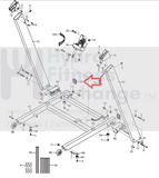 Used Epic FreeMotion Gold's Gym NordicTrack Proform Treadmill Base End Cap 251437-hydrafitnessparts