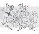 Used Epic FreeMotion HealthRider Image Lifestyler Elliptical Lift Bracket 247036-hydrafitnessparts
