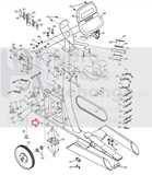 Used Epic FreeMotion HealthRider NordicTrack Elliptical Leveling Foot Leveler 213672-hydrafitnessparts