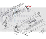 Used Epic FreeMotion HealthRider Proform 425 CT 995 ZLT Treadmill Frame Spacer 251133-hydrafitnessparts