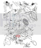 Used Epic HealthRider Image Proform Weslo Elliptical Spring 234898-hydrafitnessparts