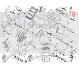 Used Epic HealthRider NordicTrack Proform Elliptical Right Grip Wire Harness 296157-hydrafitnessparts