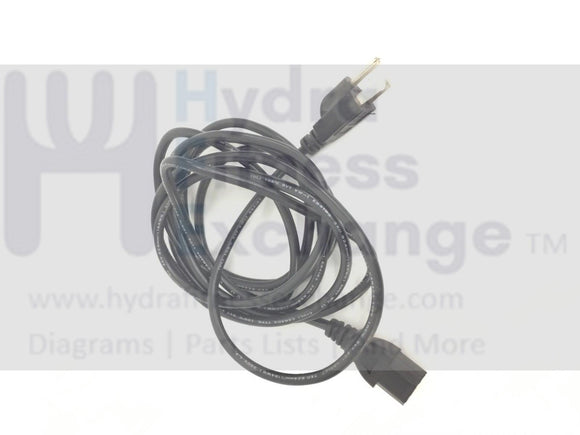 Used Expresso Interactive Fitness S3R HD Recumbent Bike Power Supply Cord 8ft-hydrafitnessparts