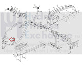 Used FreeMotion Lifestyler NordicTrack Proform Elliptical Left Handrail Cover 259940-hydrafitnessparts