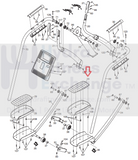 Used FreeMotion NordicTrack Elliptical Pedal Insert 270183-hydrafitnessparts