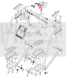 Used FreeMotion NordicTrack F5.6 Freestrider 35 S Elliptical Rear Handgrip 271478-hydrafitnessparts