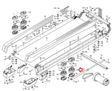 Used FreeMotion Proform Treadmill Middle Isolator Cushion 360739-hydrafitnessparts