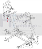 Used HealthRider NordicTrack Proform 505 CST Treadmill Locking Latch Pin 358342-hydrafitnessparts