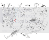 Used HealthRider NordicTrack Proform Elliptical Release Latch 350296-hydrafitnessparts