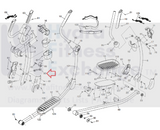 Used Healthrider Nordictrack Proform Elliptical Latch Hook 26 x 1 x 6.14" 350307-hydrafitnessparts