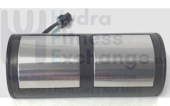 Used Horizon Advanced Fitness Group Elliptical Hand Sensor Plate 078700-hydrafitnessparts