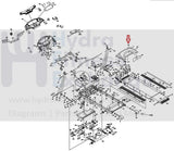 Used Horizon Fitness 205 Elite HZ Series Treadmill Motor Hood Shroud Cover 000350-DA-hydrafitnessparts