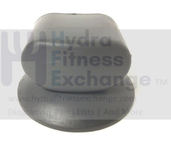 Used Horizon Fitness Elliptical Rear Base Guide Rail End Cap 000829-AB-hydrafitnessparts