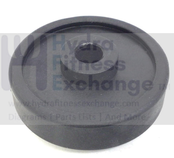 Used Horizon Fitness Livestrong Triumph Treadmill Front Transport Wheel 039400-BA-hydrafitnessparts