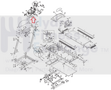 Used Horizon Fitness Omega 2 MTM61 Treadmill Display Console Panel 9008004-hydrafitnessparts
