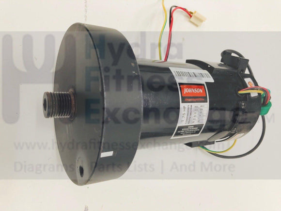 Used Horizon Fitness Treadmill DC Drive Motor Johnson JM05-017 Digital HZ Series-hydrafitnessparts