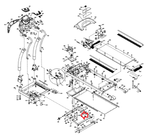 Used Horizon Fitness Treadmill Folding Storage Safety Latch Shock 009557-A-hydrafitnessparts