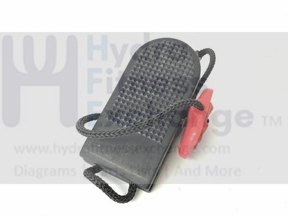 Used Horizon Fitness Triumph Tempo Treadmill Magnetic Safety Key Lanyard 013871-A-hydrafitnessparts