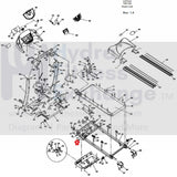 Used Horizon Merit Vision Fitness Treadmill Digital Speed Sensor 060295-CA-hydrafitnessparts