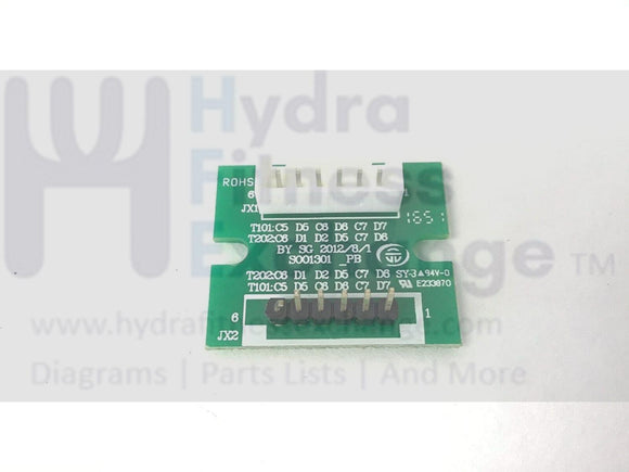 Used Horizon TM684B TM684 Treadmill Keyboard Exchanged Board Adapter 1000369074-hydrafitnessparts