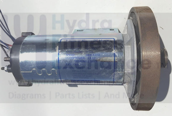 Used Image Proform Lifestyler Weslo Treadmill Drive Motor 124184-hydrafitnessparts