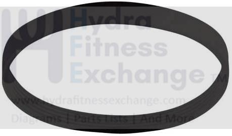 Used Keys Fitness Alliance Smooth Treadmill Motor Drive Belt 260j-hydrafitnessparts