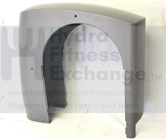 Used Life Fitness 90X-XXXX-01 (XTA) Elliptical Rear Shroud Assembly AK62-00223-0000-hydrafitnessparts