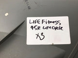 Used Life Fitness 95R PCSR Recumbent Bike Rear Shroud Decal AK66-00044-0004-hydrafitnessparts