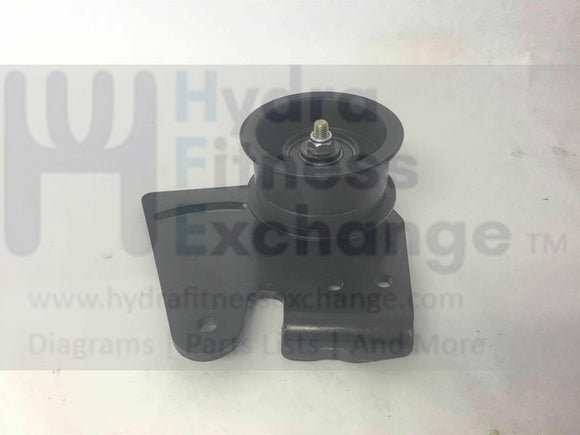 Used Life Fitness 95X Elliptical Left Idler Bracket Assembly AK69-00029-0000-hydrafitnessparts