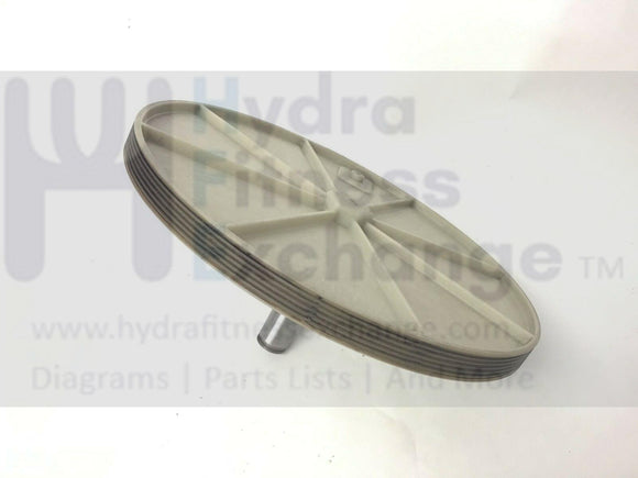 Used Life Fitness CLSC C9 Upright Bike Intermediate Pulley AK63-00087-0000-hydrafitnessparts