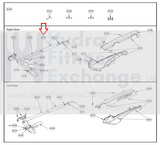 Used Life Fitness Cybex Elliptical Handlebar Grip 9.50" 770AT-306-hydrafitnessparts
