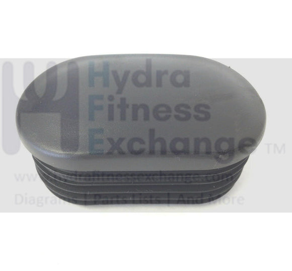Used Life Fitness E1-XXXX-0105 E5- E3-XXXX-0105 Elliptical Base End Cap REX35JK-hydrafitnessparts