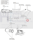 Used Life Fitness Elliptical Arm Joint Screw 3/8"-16x4.20" 0017-00101-1646-hydrafitnessparts