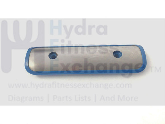 Used Life Fitness Elliptical Bottom Heart Rate Pulse Hand Sensor Plate REX3HR5-hydrafitnessparts