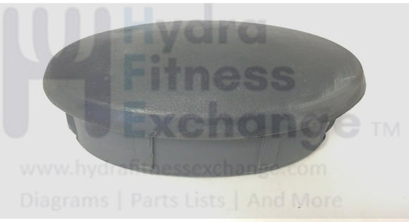 Used Life Fitness Elliptical Front Stabilizer End Cap 0K66-01042-0000-hydrafitnessparts