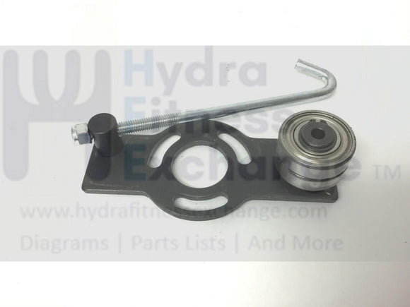 Used Life Fitness Elliptical Idler Wheel Pulley Belt Tensioner Assembly 7465801-hydrafitnessparts