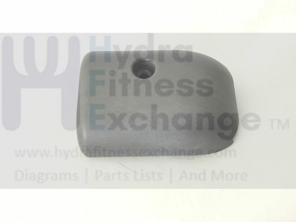 Used Life Fitness Elliptical Left Bullhorn Dead Shaft Cover 0K62-01008-0001-hydrafitnessparts