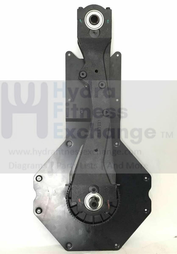 Used Life Fitness Elliptical Left Rocker Casting Kit with Pulleys GK69-00002-0004-hydrafitnessparts