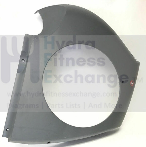 Used Life Fitness Elliptical Right Rear Cover with Decal GK61-00002-0016-hydrafitnessparts