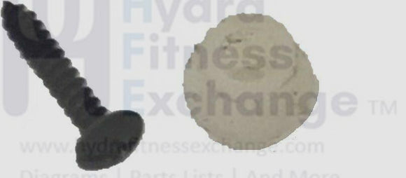 Used Life Fitness Lifecycle Recumbent Bike Heart Rate Sensor MTG Screw REX2SWT-hydrafitnessparts