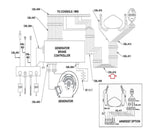 Used Life Fitness Recumbent Bike Seat Adjustment Flat Flex Cable AK66-00103-0000-hydrafitnessparts