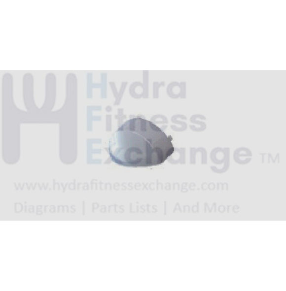 Used Life Fitness Summit Trainer Stepper Console Support Shadow End Cap 0K62-01030-0202-hydrafitnessparts