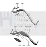 Used Life Fitness Treadmill Crossbar Countersunk Screw 0017-00101-1774-hydrafitnessparts