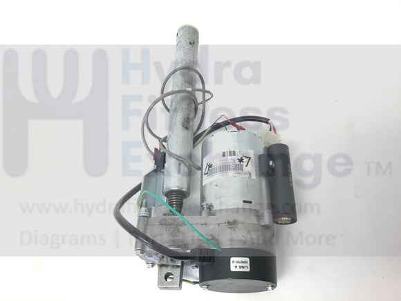 Used Life Fitness Treadmill Lift Elevation Incline Motor AK58-00075-0000-hydrafitnessparts
