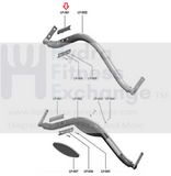Used Life Fitness Treadmill Upper Hand Sensor Top AK60-00079-0203-hydrafitnessparts