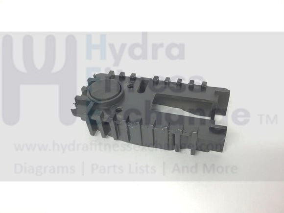 Used Life Fitness Upright Lifecycle Bike Seat Post Guide Base 0K67-01060-0000-hydrafitnessparts